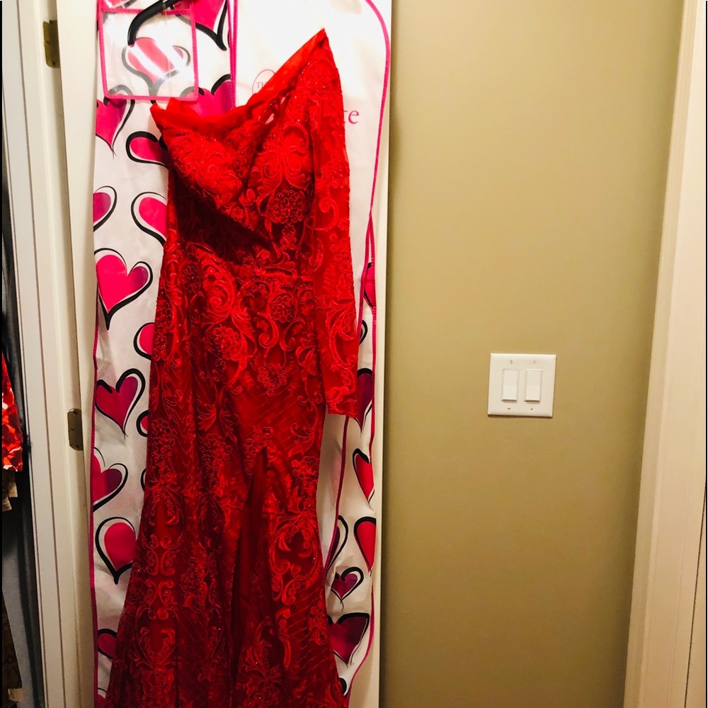Red Gown